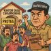 Warga Geruduk Kantor Desa Cihaurkuning, Kades Akui Pakai Dana Tanpa Izin !! Inspektorat Bergerak Cepat