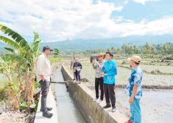 Perbaikan Cepat Saluran Irigasi Pasca Banjir, Bupati Bantaeng Uji Nurdin: Demi Petani
