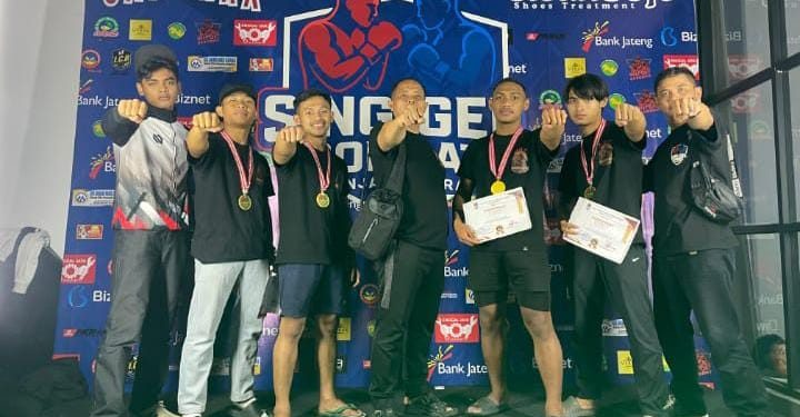 SING-GEL COMBAT SEASON 1 BANJARNEGARA: 4 ATLET MACAN CANDI BOXING CAMP RAIH JUARA 1