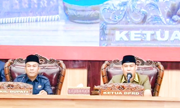 DPRD Musi Rawas Adakan Rapat Penyampaian Raperda Pertanggungjawaban Pelaksanaan APBD TA 2024
