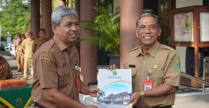 Jadi Momen Pengabdian Terakhir Ir. Mulyahandaka Sebagai PNS di Lingkup Pemkab Trenggalek