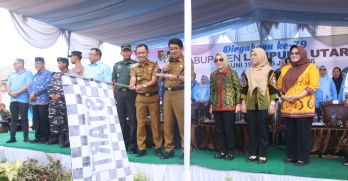 Pawai Budaya dan Lomba Kendaraan Hias Menggema Hebat! Ribuan Warga Tumpah Ruah Rayakan HUT ke-79 Kabupaten Lampung Utara
