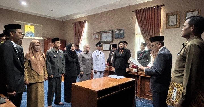Sekda Bantaeng Lantik Pejabat Administrator dan Pejabat Pengawas