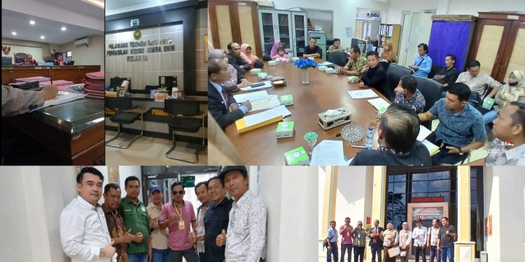 Sidang Perdana Sengketa Lahan Sabuna Mutarim Dangan PT BSM, Tanpa Hadirnya Tergugat