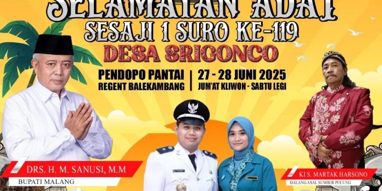 Sesaji 1 Suro Ke 119 Di Hadir Bupati Malang Di Pendopo Pantai Beach Balekambang