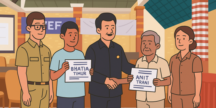 “Dana Kampung Disalurkan Langsung: Bupati Raja Ampat Turun Tangan”