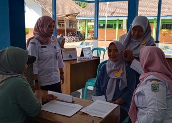 Ujian Tingkat Ketrampilan Kader Kesehatan Desa Kademangan Oleh Puskesmas Pagelaran