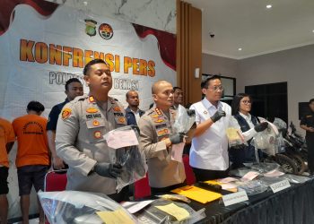 Kapolres Metro Bekasi Berhasil Ringkus Pelaku Perampokan Disertai Kekerasan di Kampung Bojongjaya