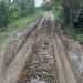 Jalan Tanggul Rusak Parah Akibat Aktivitas Proyek Jalan Cor Beton Warga Kertijaya KW-7 Minta Pihak Kontraktor Bertanggung Jawab