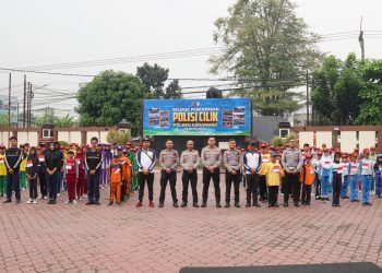 Kapolres Karawang Mengelar Pemilihan Seleksi polisi Cilik Tingkat Kab Karawang