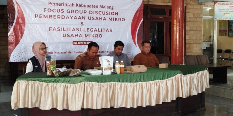 Dinas Koperasi Dan Usaha Mikro Gelar FGD Bersama Abdul Ghofur Anggota DPRD Kabupaten Malang Fraksi NASDEM Di Bantur