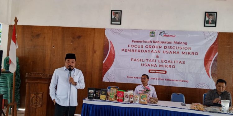 Sudarman S.Pd Wakil DPRD Kabupaten Malang Sebagai Narasumber FGD Di Kecamatan Gedangan
