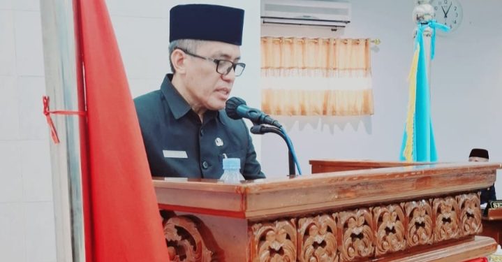 Sekda Bantaeng Sampaikan Jawaban Eksekutif atas Pandangan Fraksi DPRD Kabupaten Bantaeng