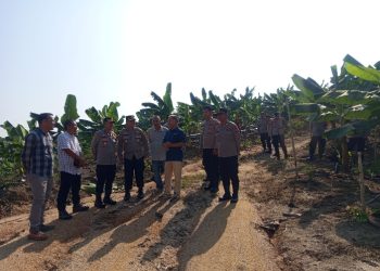 Polsek Lawang Kidul di Bawah Pimpinan Polres Muara Enim Dorong Ketahanan Pangan Masyarakat