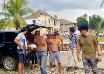 Komering Gunung Sugih Zona Merah Narkoba: Dua Bandar Ditangkap, Gubuk Sabu Dibakar Polisi