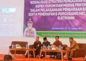 Sekda Musi Rawas Buka Sosialisasi Sistem E-Purchasing dan Katalog Elektronik