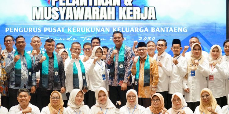 Bupati Bantaeng Lantik Pengurus Pusat KKB