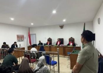 Pengamanan Sidang Putusan Tindak Pidana Korupsi atas Nama Terdakwa Samsirin dan Rasti Oktaviani