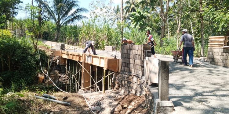 Jembatan Punden Di Perbaiki Sempol Infrastruktur Semakin Baik