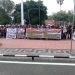 Aksi Damai Menuntut Penonaktifan Gustomi SP Sebagai Kades Padang Bindu