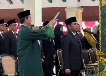 Pelantikan Dan Pengambilan Sumpah Jabatan Sekda Kabupaten Malang
