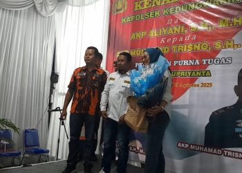 Ketua Karang Taruna Kecamatan Kedungwaringin Hadiri Sertijab Kapolsek