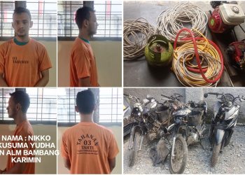 Polsek Terbanggi Besar Ungkap Kasus DPO Pencurian Kandang Ayam Di Bumi Kencana Pelaku Diamankan