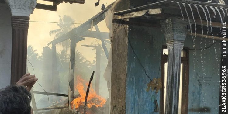 Si Jago Merah Lalap 2 Rumah Warga Wotgalih Desa Rejoyoso