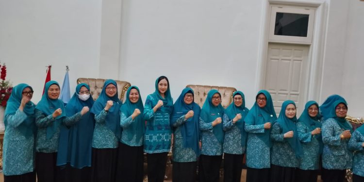 Ketua TP. PKK Bantaeng Terima Kunjungan Tim SMEP PKK Provinsi Sulsel