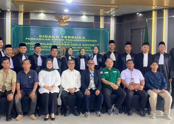 14 Advokat Persadin Diambil Sumpahnya di Pengadilan Tinggi Tanjung Karang