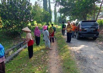 Semangat Gotong Royong ! Kecamatan Negeri Agung Gelar Aksi Bersih Bersih