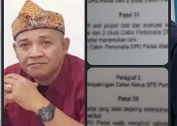 UNDANGAN DPP atau PERATURAN PARTAI ,Pasal 30 dan Pasal 31.