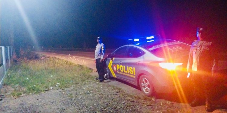 Cegah Kejahatan Jalanan, Polsek Terbanggi Besar Intensifkan Patroli di Titik Rawan