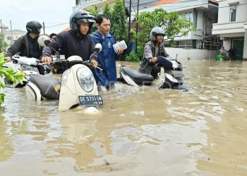 Hujan Deras Sebabkan Sejumlah Wilayah di Bali Terendam Banjir