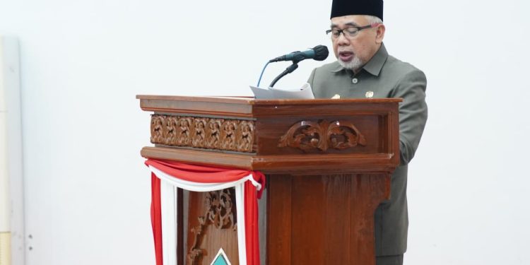 Wakil Bupati Bantaeng Bacakan Jawaban Eksekutif Terkait Pandangan Fraksi Tentang Ranperda Perubahan APBD T.A 2025
