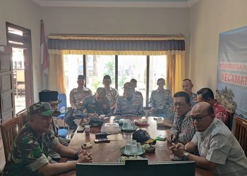 Forkopincam Bantur Ikuti Zoom Meeting Jogo Kabupaten Malang, Doa Bersama, dan Maulid Nabi