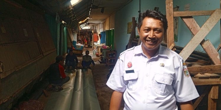 Talang Pasar Wonokerto Di Perbaiki Oleh Diperindag Kabupaten Malang