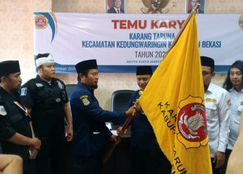 Dede Jaenudin Kembali Terpilih Sebagai Ketua Karang Taruna Kecamatan Kedungwaringin Periode 2025–2030