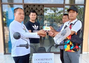 Kampung Mulya Sari Raih Hadiah Utama Sepeda Listrik dalam Bulan Panutan PBB-P2 2025