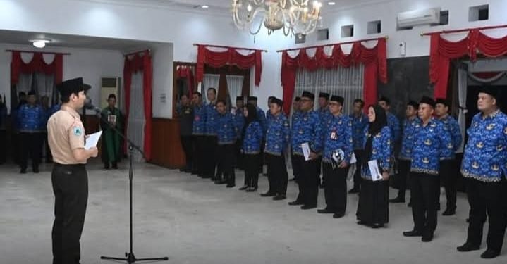 Awal Oktober, 3 Pejabat Tinggi Pratama Trenggalek Resmi Dilantik