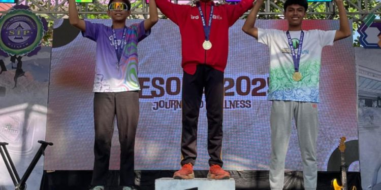 Siswa MAN Lobar Raih Prestasi Gemilang di Fun Run di Sekolah Tinggi Ilmu Pariwisata