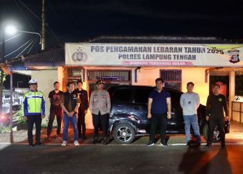 Cegah Kejahatan Jalanan, Polres Lampung Tengah Gelar Patroli KRYD Akhir Pekan