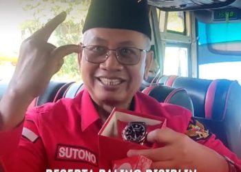 Sutono Kader Disiplin, Heri Prasojo : Layak Jadi Ketua DPD PDIP Lampung