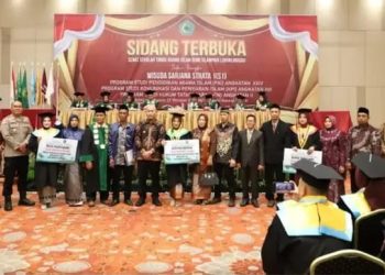 Hadiri Wisuda STAI Bumi Silampari, Wali Kota Lubuklinggau Dukung Terwujudnya Universitas Islam