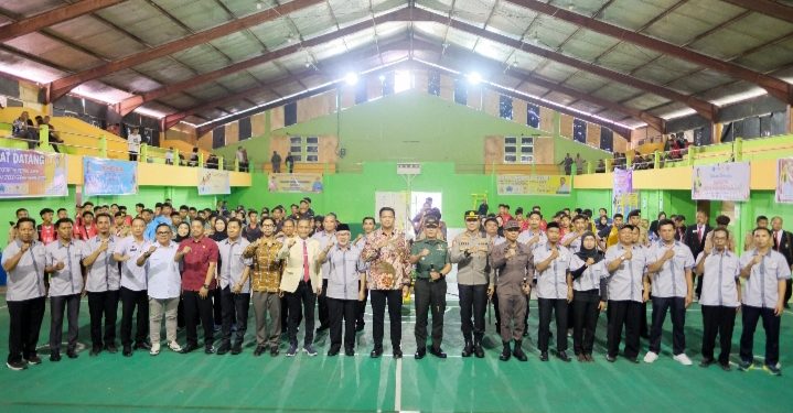 Bupati dan Wabup Bantaeng Resmi buka Pra Porprov Sepak Takraw dan Lantik Pengurus PSTI Bantaeng