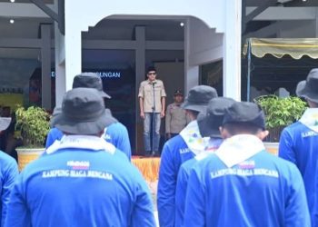 Wabup Syah Kukuhkan Kampung Siaga Bencana di Bendungan