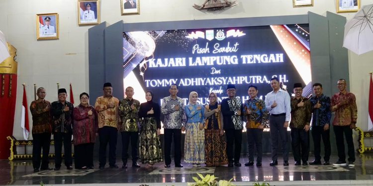 Kapolres Lampung Tengah Hadiri Pisah Sambut Kajari: Wujud Soliditas Antar Lembaga Penegak Hukum