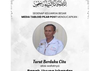 Tabloid Pilar Post Turut Berduka Cita Atas Wafatnya Uyung Iskandar, Pemimpin Redaksi Media Bungas Banten