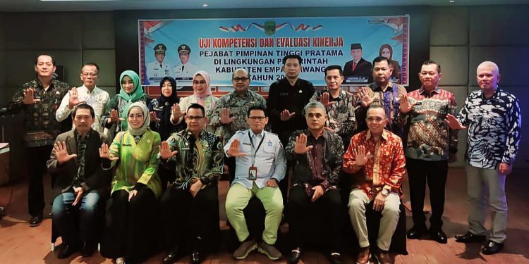 11 Kepala OPD Pemkab Empat Lawang Ikuti Uji Kompetensi (Job Fit)