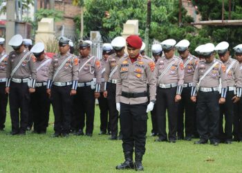 Polres Lampung Tengah Gelar Upacara Peringatan Hari Pahlawan 2025 : Teladani Semangat Pengorbanan untuk Bangsa